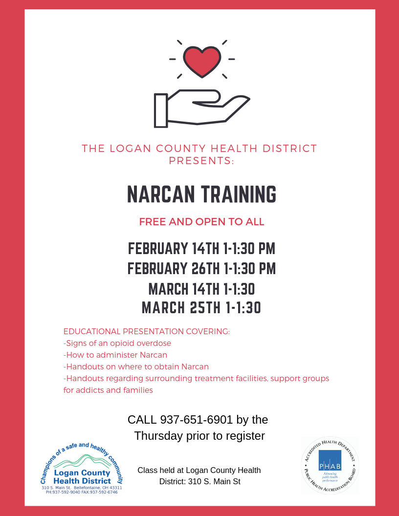 Logan County Narcan Trainings